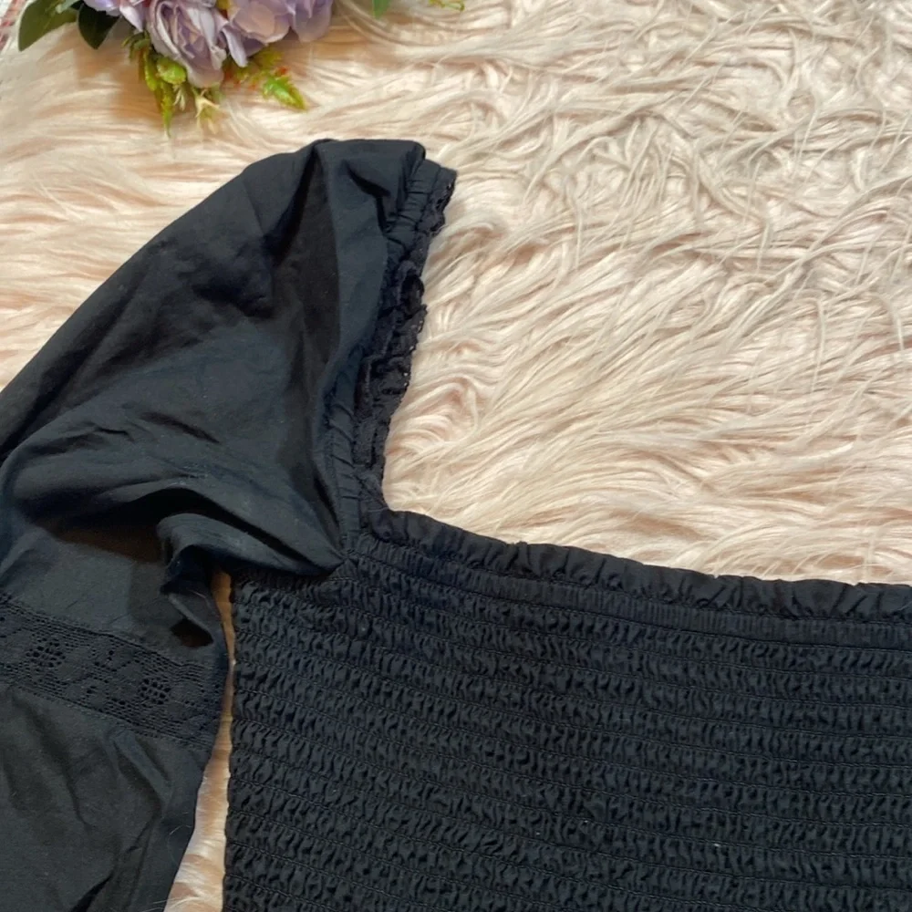 Aritzia Wilfred Soiree Top in Black sz XS
